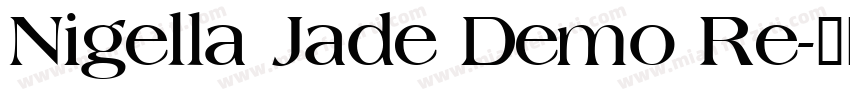 Nigella Jade Demo Re字体转换